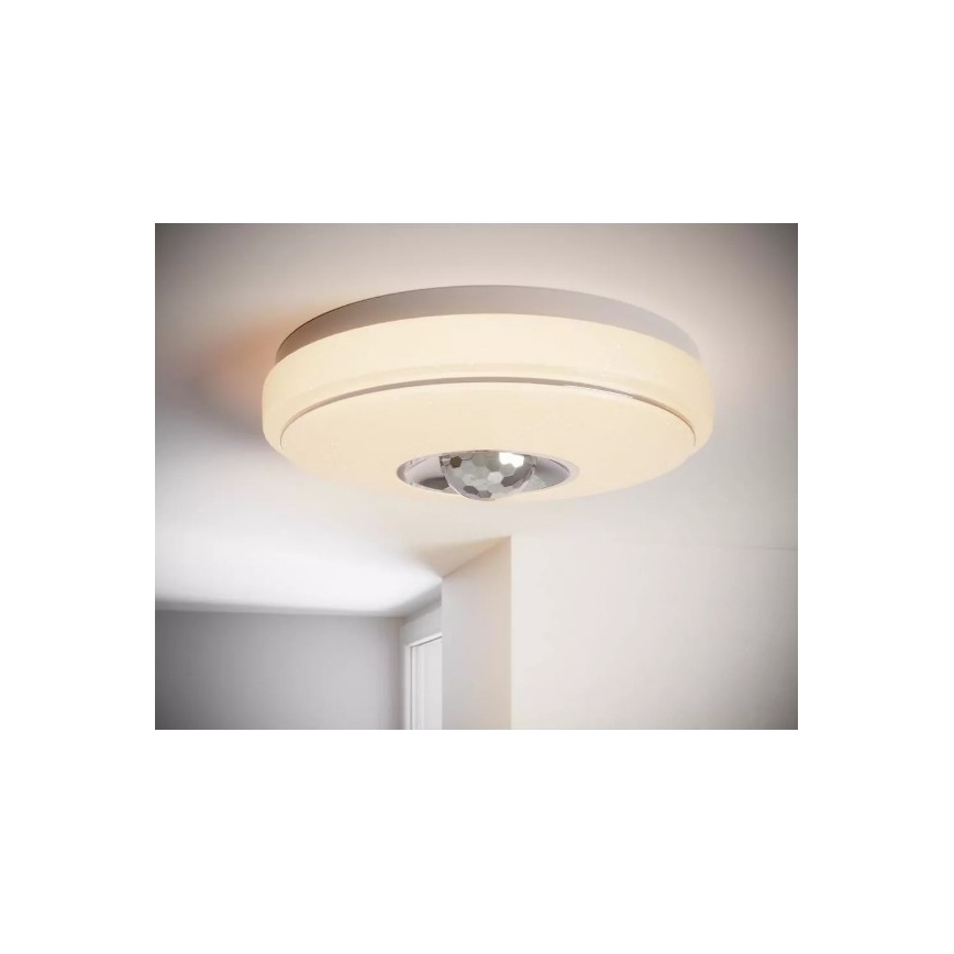 Iluminação de teto LED RGB com regulação MAGIC DISCO LED/18W/230V + controlo remoto