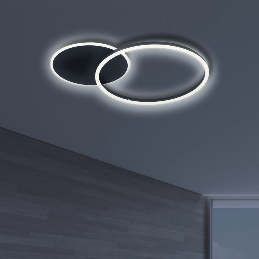 Iluminação de teto LED ROMAN LED/33W/230V 4000K preto