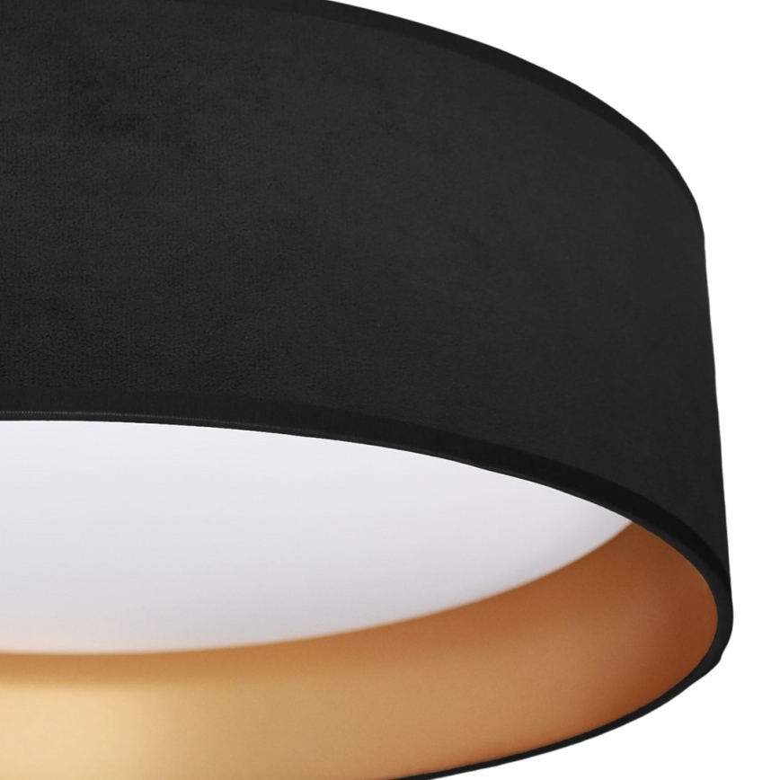 Iluminação de teto LED RONDO LED/18W/230V preto