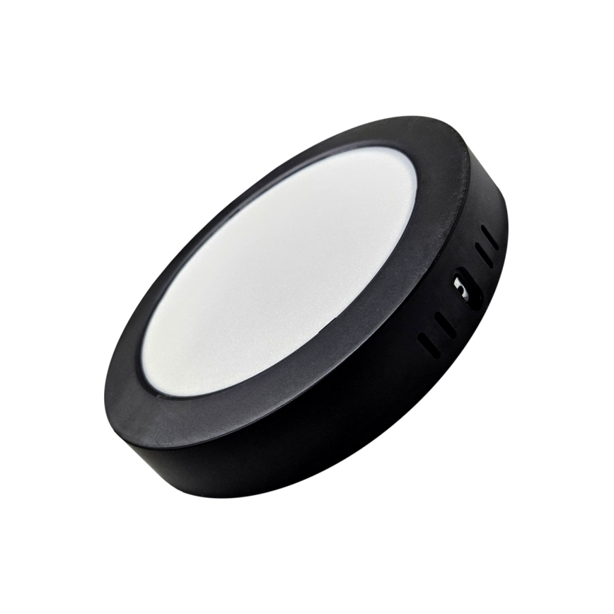 Iluminação de teto LED ROUND LED/18W/230V 4000K diâmetro 21,7 cm preto