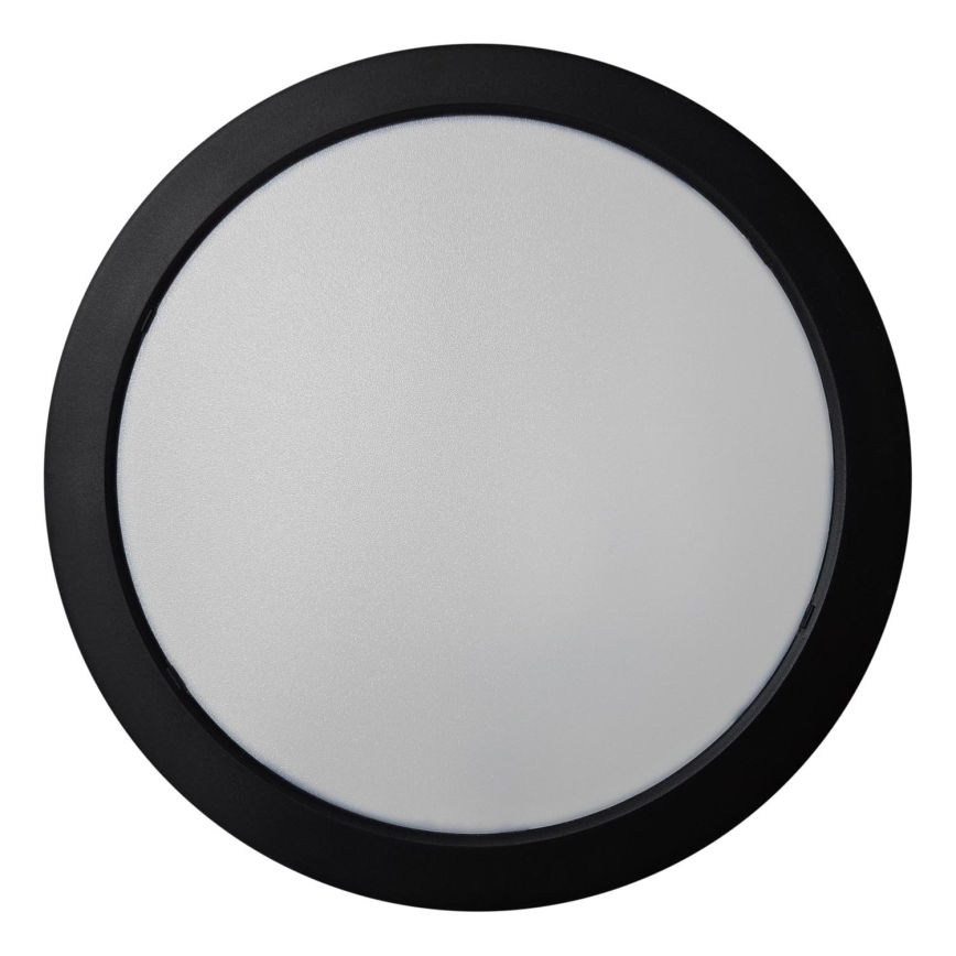Iluminação de teto LED ROUND LED/24W/230V 4000K diâmetro 28,8 cm preto