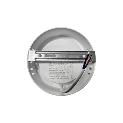 Iluminação de teto LED ROUND LED/6W/230V 4000K diâmetro 12,1 cm branco