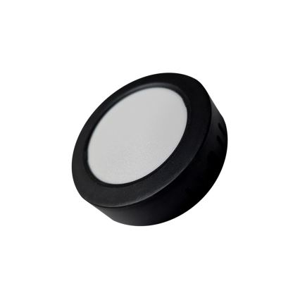 Iluminação de teto LED ROUND LED/6W/230V 4000K diâmetro 12,1 cm preto