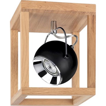 Iluminação de teto LED ROY 1xGU10/5W/230V carvalho mate