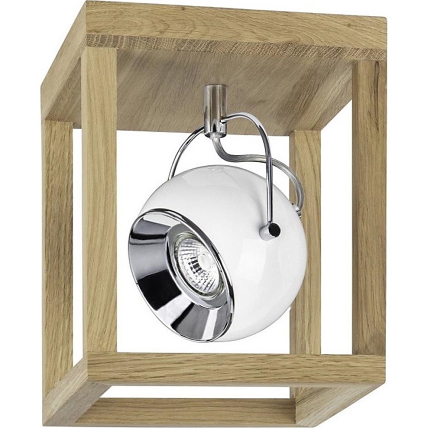 Iluminação de teto LED ROY 1xGU10/5W/230V carvalho mate