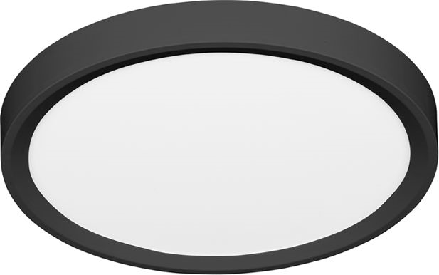 Iluminação de teto LED SALY LED/40W/230V 3000/4000/6000K diâmetro 50 cm IP40 preto