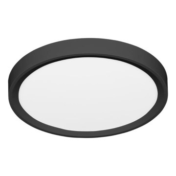 Iluminação de teto LED SALY LED/50W/230V 3000/4000/6000K diâmetro 60 cm IP40 preto