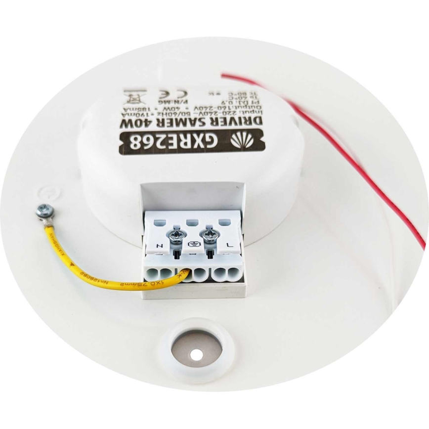 Iluminação de teto LED SAMER LED/40W/230V 4000K