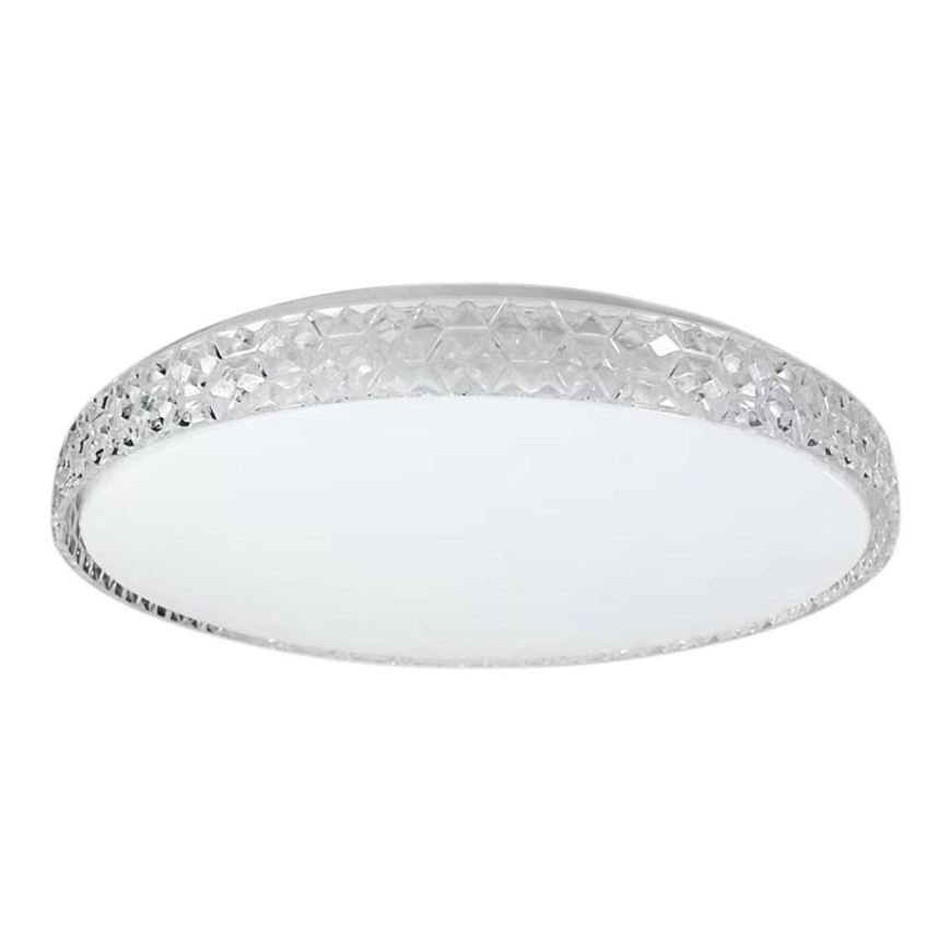 Iluminação de teto LED SHINY LED/34W/230V transparente