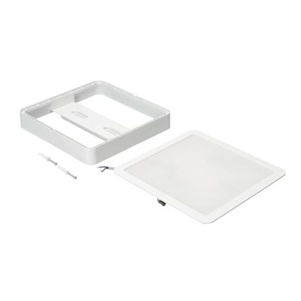 Iluminação de teto LED SIGARO SQUARE LED/18W/230V 4000K IP40