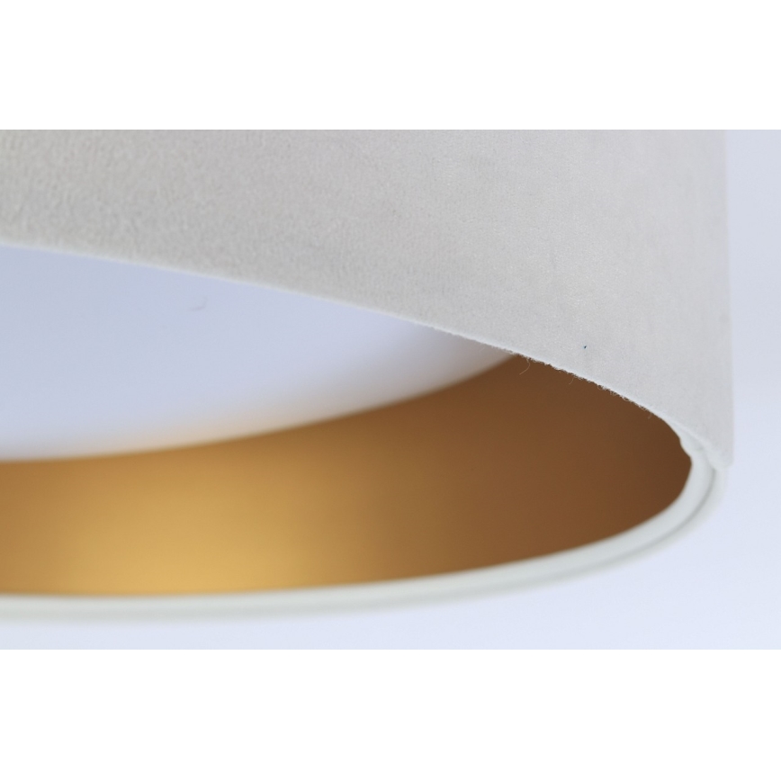 Iluminação de teto LED com regulação SMART GALAXY LED/24W/230V d. 45 cm 2700-6500K Wi-Fi Tuya branco/dourado + controlo remoto