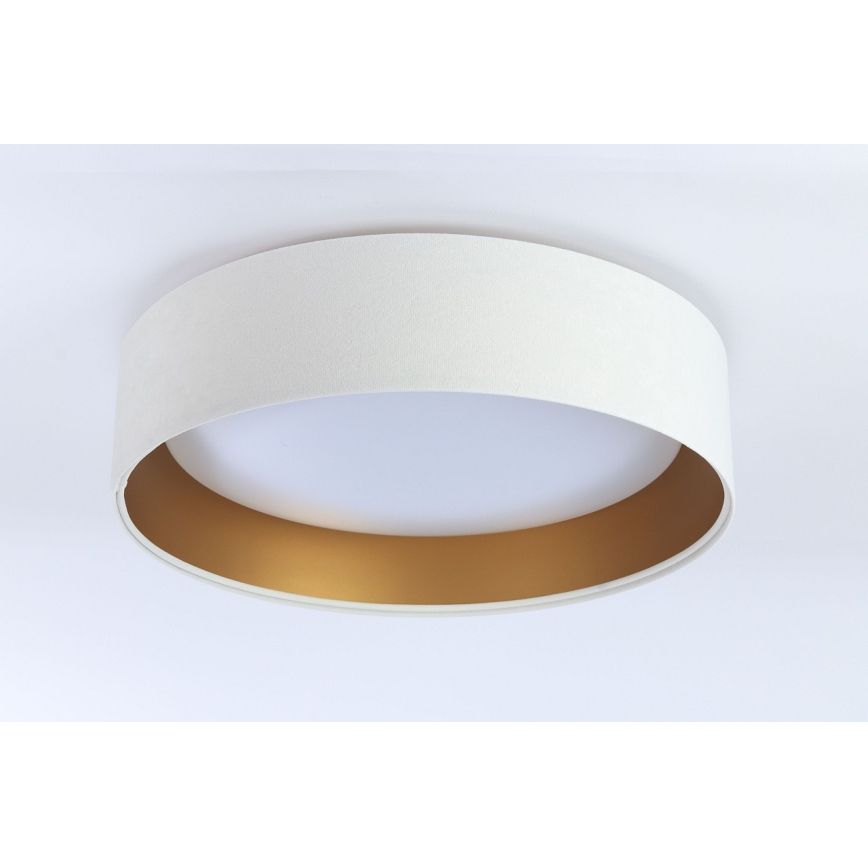 Iluminação de teto LED com regulação SMART GALAXY LED/24W/230V d. 45 cm 2700-6500K Wi-Fi Tuya branco/dourado + controlo remoto