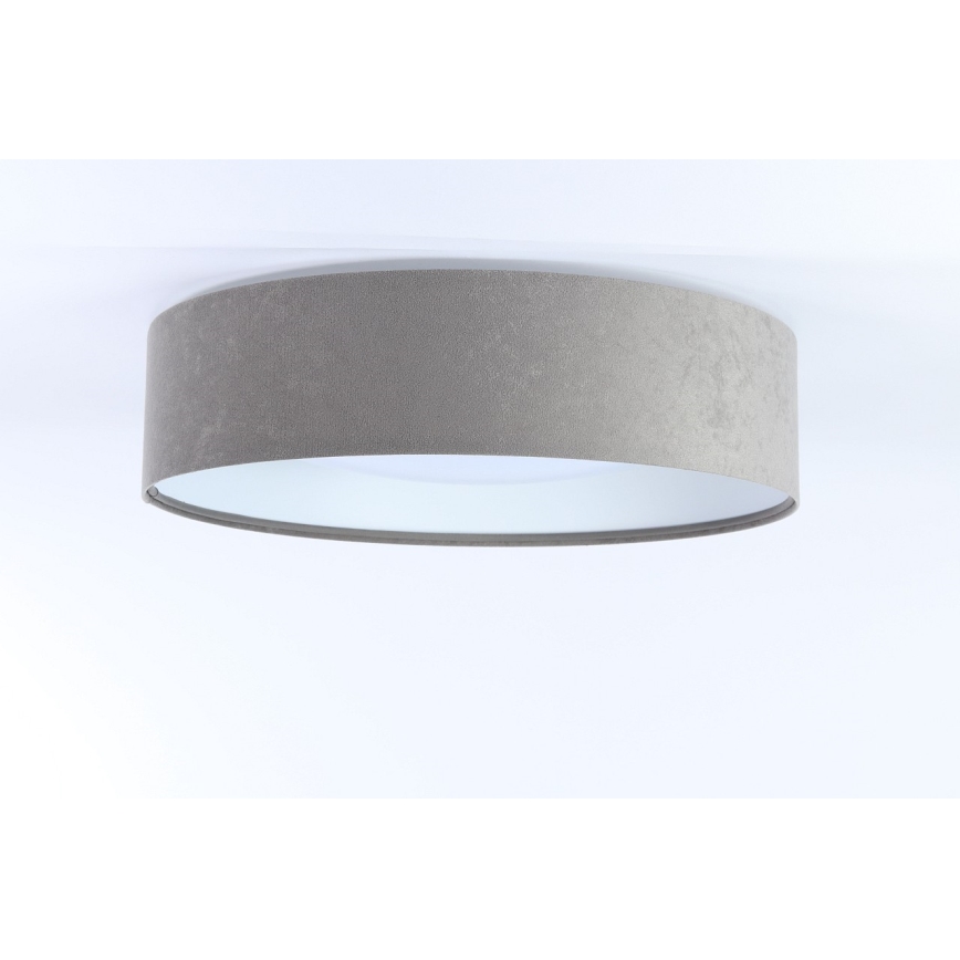 Iluminação de teto LED com regulação SMART GALAXY LED/24W/230V d. 45 cm 2700-6500K Wi-Fi Tuya cinzento/branco + controlo remoto