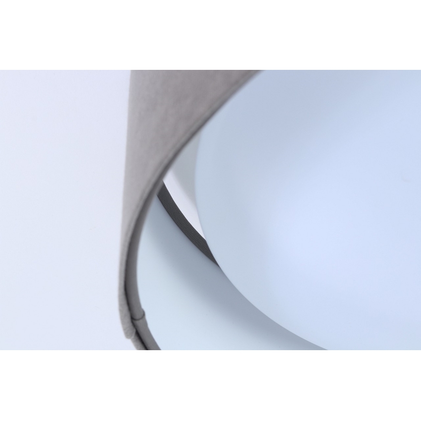 Iluminação de teto LED com regulação SMART GALAXY LED/24W/230V d. 45 cm 2700-6500K Wi-Fi Tuya cinzento/branco + controlo remoto