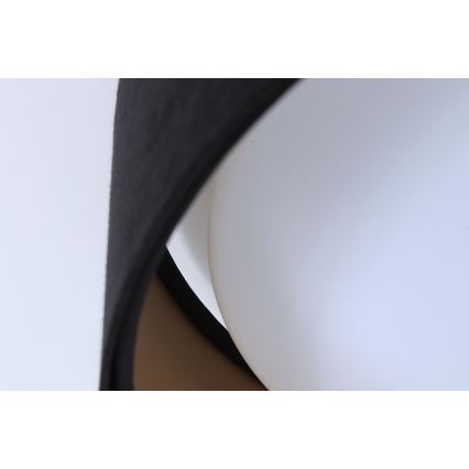 Iluminação de teto LED com regulação SMART GALAXY LED/24W/230V d. 45 cm 2700-6500K Wi-Fi Tuya preto/dourado + controlo remoto