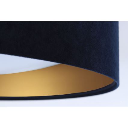 Iluminação de teto LED com regulação SMART GALAXY LED/36W/230V d. 55 cm 2700-6500K Wi-Fi Tuya azul/dourado + controlo remoto