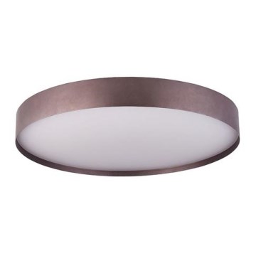 Iluminação de teto LED SOFIE LED/50W/230V ø 60 cm café