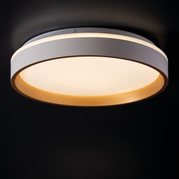 Iluminação de teto LED SOLN LED/17,5W/230V diâmetro 38 cm branco/dourado