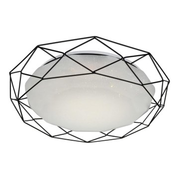 Iluminação de teto LED SVEN LED/24/230V preto