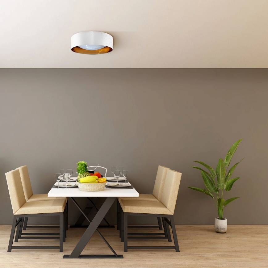 Iluminação de teto LED TULUZA LED/24W/230V diâmetro 40 cm branco