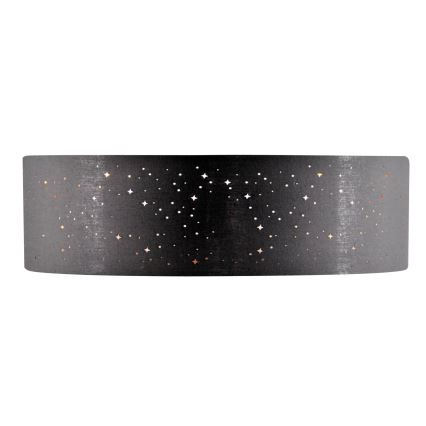 Iluminação de teto LED TULUZA LED/24W/230V diâmetro 40 cm preto