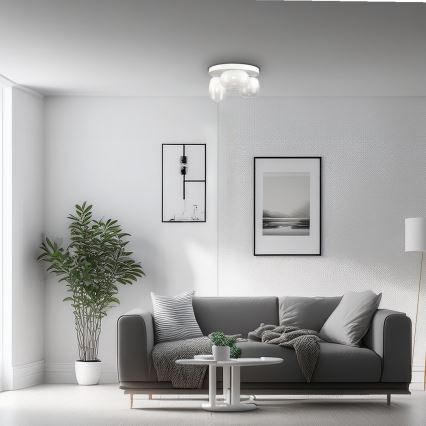 Iluminação de teto LED VASO LED/12W/230V diâmetro 42 cm branco