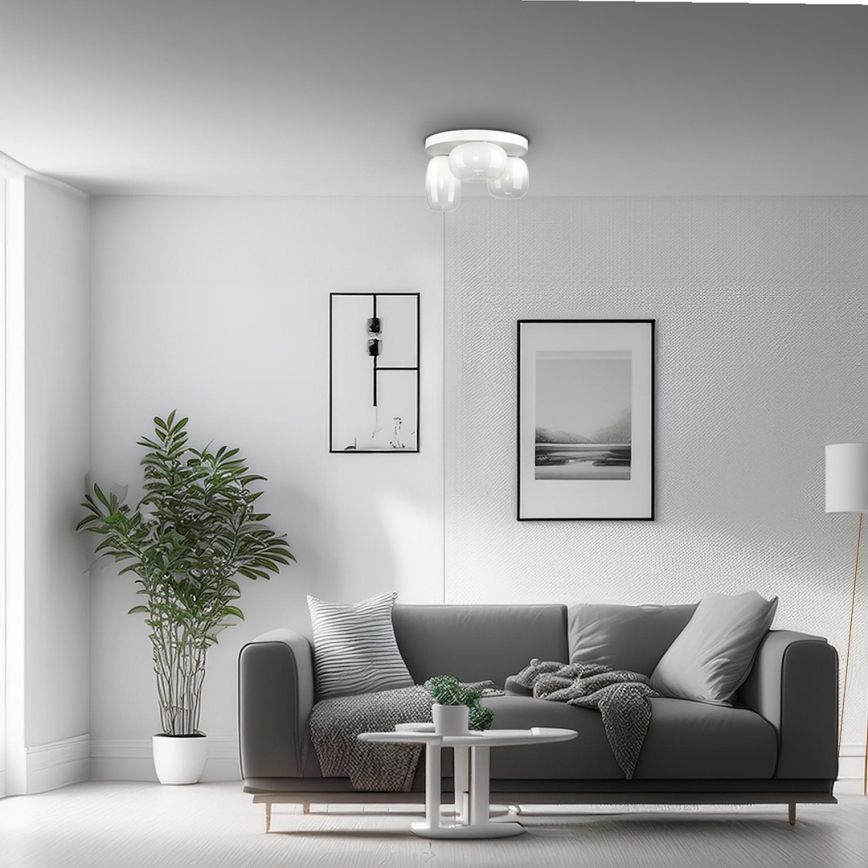 Iluminação de teto LED VASO LED/12W/230V diâmetro 42 cm branco
