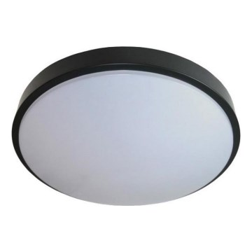 Iluminação de teto LED WILTON LED/24W/230V 4000K diâmetro 38 cm preto