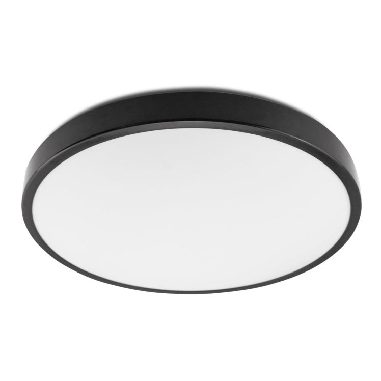 Iluminação de teto LED ZOE LED/24W/230V IP44 preta