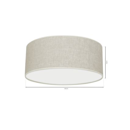 Iluminação de teto LINO 2xE27/60W/230V
