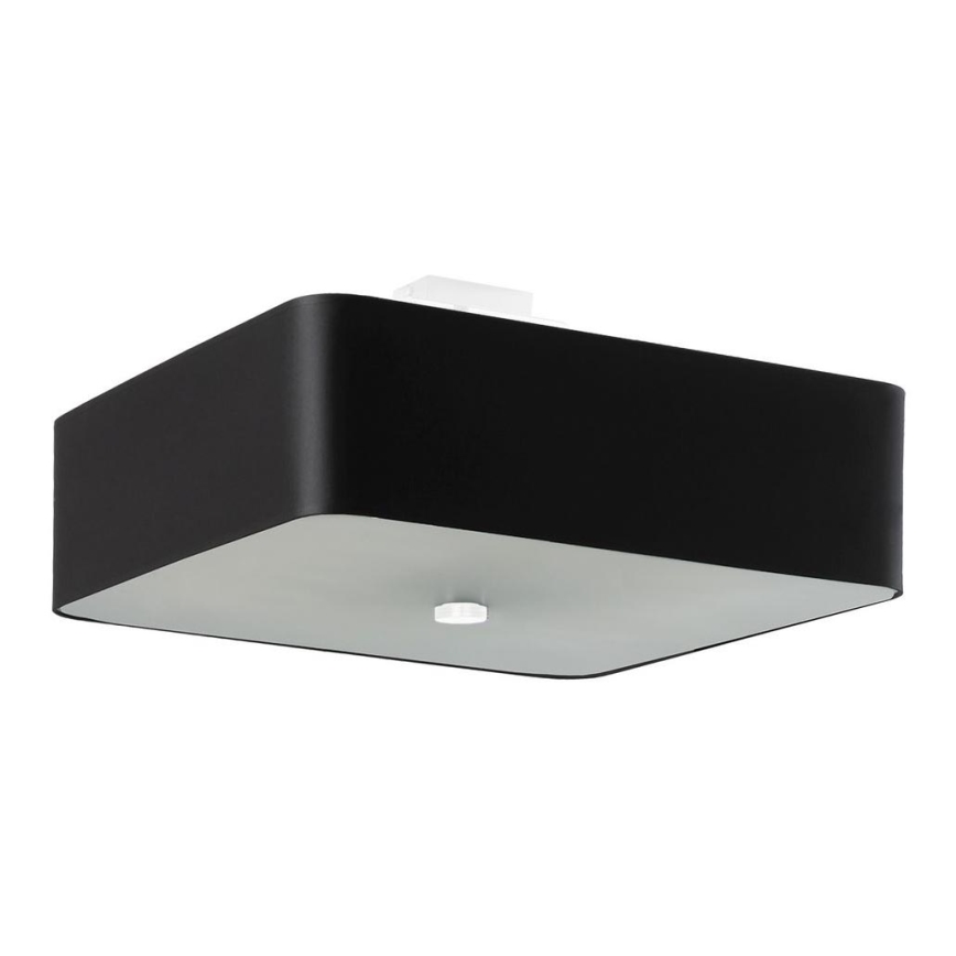 Iluminação de teto LOKKO 5xE27/60W/230V 45 cm preto
