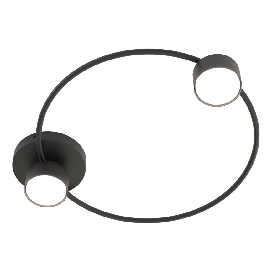 Iluminação de teto LUCIO 2xGX53/12W/230V preto