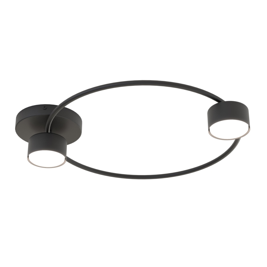 Iluminação de teto LUCIO 2xGX53/12W/230V preto