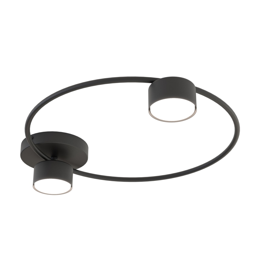 Iluminação de teto LUCIO 2xGX53/12W/230V preto