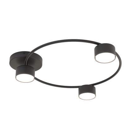 Iluminação de teto LUCIO 3xGX53/12W/230V preto