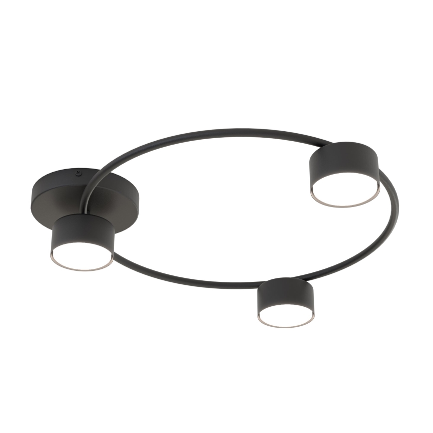 Iluminação de teto LUCIO 3xGX53/12W/230V preto