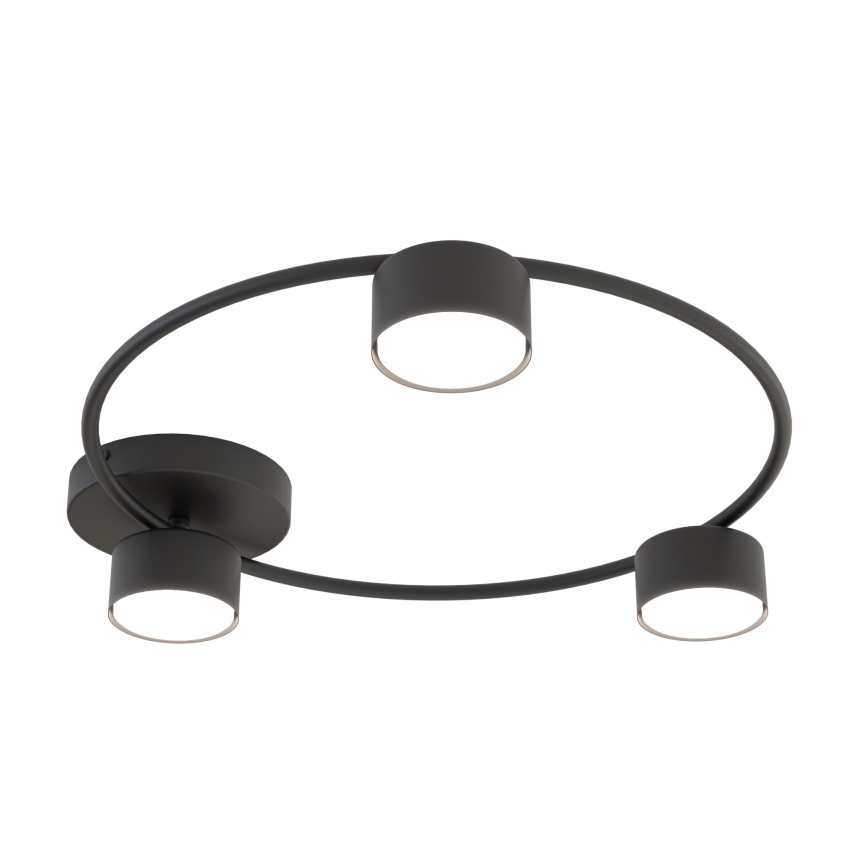 Iluminação de teto LUCIO 3xGX53/12W/230V preto