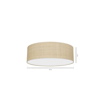 Iluminação de teto MARSHALL 3xE27/60W/230V
