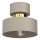 Iluminação de teto MARTI 1xE27/15W/230V bege/dourado