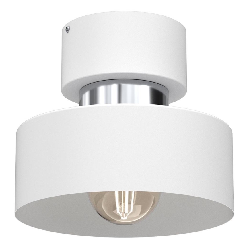 Iluminação de teto MARTI 1xE27/15W/230V branco/cromado brilhante