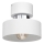 Iluminação de teto MARTI 1xE27/15W/230V branco/cromado brilhante