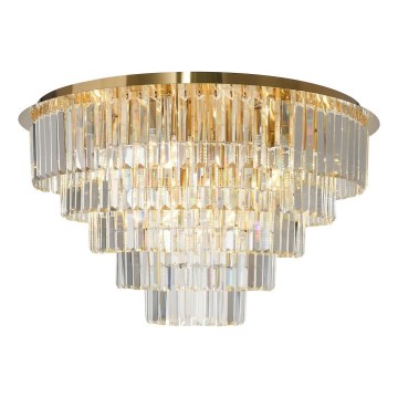 Iluminação de teto MILANO 12xE14/40W/230V dourado