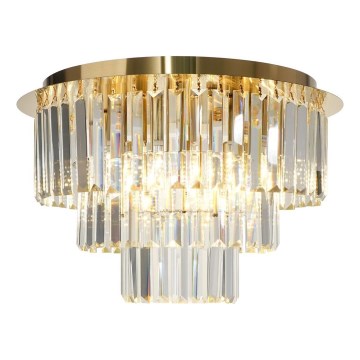 Iluminação de teto MILANO 6xE14/40W/230V dourado