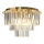 Iluminação de teto MILANO 6xE14/40W/230V dourado