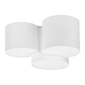 Iluminação de teto MONA 3xE27/15W/230V branca