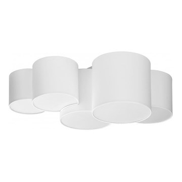 Iluminação de teto MONA 5xE27/15W/230V branca