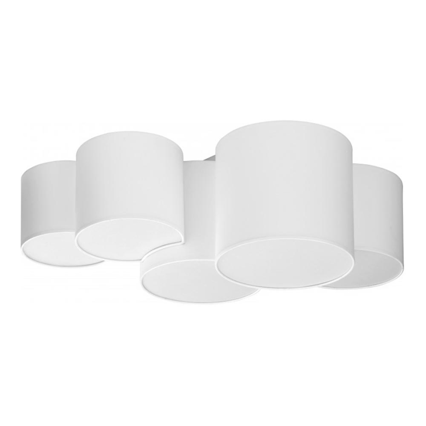 Iluminação de teto MONA 5xE27/15W/230V branca