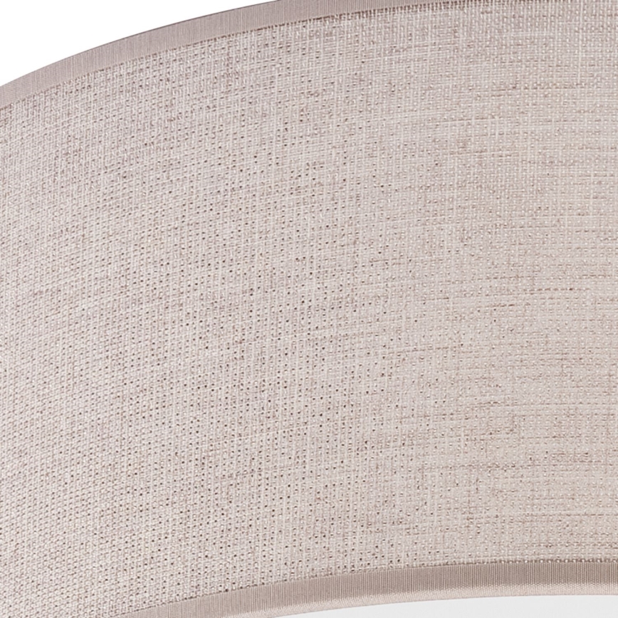 Iluminação de teto MONTE 1xE27/60W/230V diâmetro 35 cm bege