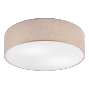 Iluminação de teto MONTE 2xE27/60W/230V castanho