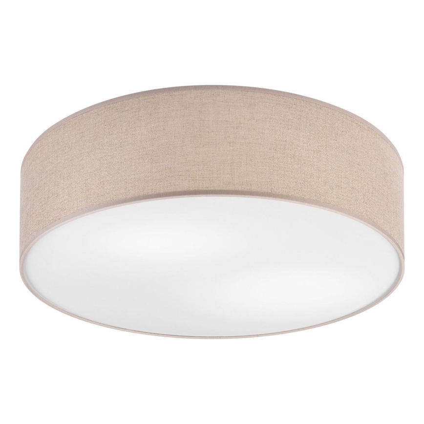 Iluminação de teto MONTE 2xE27/60W/230V castanho